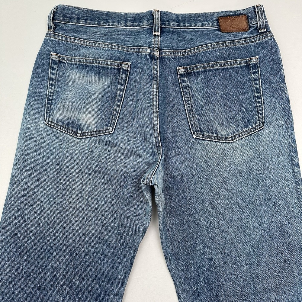 Y2K VTG GAP Loose Jeans Men 34x34 Blue Baggy Wide Leg Light Wash Denim Skater